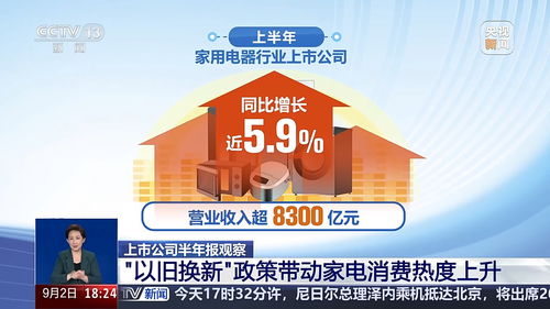 家电行业热度高 低空经济受关注 上市公司半年成绩单来了